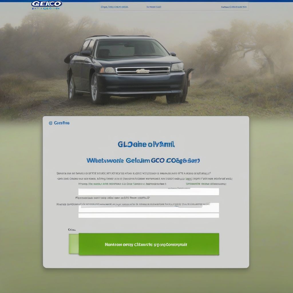 GEICO Online Claim Portal